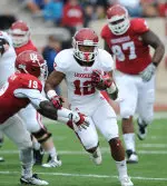 Running back Stephen Houston set up the game's first score with a 40-yard run.