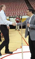 Cody Zeller was presented the Outstanding Player Award by head coach Tom Crean.