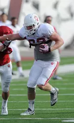 Indiana kicked off week four of spring practice on Tuesday.