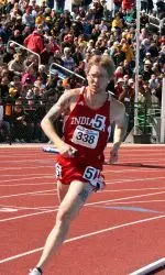 Danny Stockberger clocked a time of 3:47.24 for second in the 1,500.