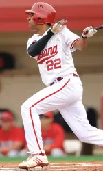 Justin Cureton clubbed his second long-ball of the weekend on Sunday