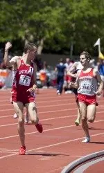 Andy Bayer has one of 13 marks for the Hoosiers this season that rank among the nation's top 10.
