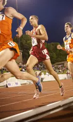 Zach Mayhew took 10th in the 10K, advancing to the first NCAA Championship track meet of his career.