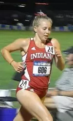 Chelsea Blanchard is one of three first team Academic All-District honorees for IU track and field in 2012.