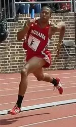 Kind Butler had the eighth-fastest time in the preliminary round of the 400m.