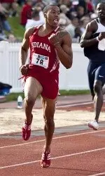 Kind Butler heads to the semifinals of the 200 meters.