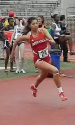 Emma Kimoto tied for fourth at the Canadian Olympic Trials on Friday.