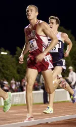Zach Mayhew clocked a time of 29:43.79 for 15th in his first appearance at an NCAA Championships in track and field.