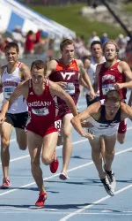 Andy Bayer won his first NCAA title on the final day of the NCAA Championships, becoming Indiana's first outdoor national champion in a running event since 1993 and the 45th NCAA Champion in the history of IU Track and Field.