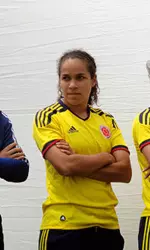 Orianica Velasquez will compete in the 2012 Olympic Games with the Colombian Women's Soccer team