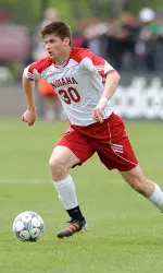 Dylan Lax was the catalyst for the Hoosiers' goal in a 1-1 tie with UIC Tuesday night.