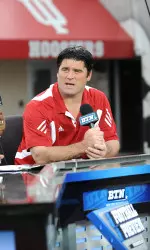 Seth Littrell is in his first season as Indiana's offensive coordinator.