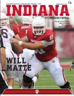 Senior Will Matte is featured on this week's game program cover.