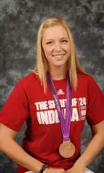 Margaux Farrell was an 11-time All-American swimmer at Indiana.