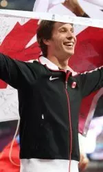Derek Drouin is an Olympic Bronze Medalist in the men's high jump. (Photo Credit: Athletics Canada)
