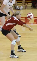 Junior Libero Caitlin Hansen