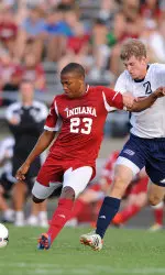 Sophomore defender Kerel Bradford was name to the Mike Berticelli Memorial Tournaent all-tournament team last weekend.