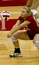 Caitlin Hansen had a team-high 14 digs.