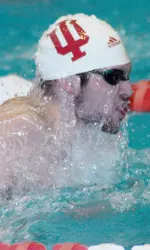 Junior Cody Miller was victorious in all three of his individual events Saturday afternoon.