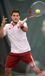 Freshman Sam Monette posted wins at number one doubles and number three singles.