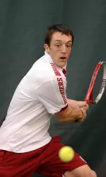 Senior Josh MacTaggart took wins in doubles and singles to help lead an IU sweep of Wright State.