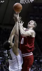 Indiana forward Cody Zeller