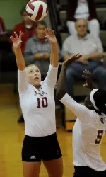 Sophomore Katie Gallagher is just one assist away from the 1,000th of her career.