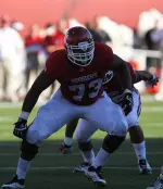 Offensive lineman Bernard Taylor will serve as a captain at Michigan State on Saturday.