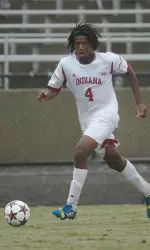 Femi Hollinger-Janzen's fifth goal of the season gave Indiana a 3-1 lead in the second half.