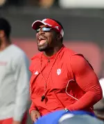 Mark Hill is in his third season as the head strength and conditioning coach for Indiana Football.