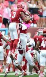 Cody Latimer set career-highs with nine catches for 140 yards in Indiana's 44-24 win over Penn State.