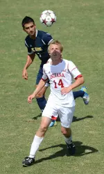 Tommy Thompson led the Hoosiers with five shot attempts.