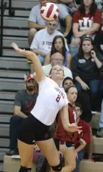 Amelia Anderson (8) had 11 kills on the night