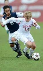Tommy Thompson had a team-high five shots and assisted on the game-winning goal Wednesday night.