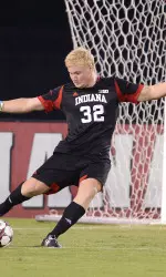 Freshman Colin Webb had five saves and recorded his second shutout in the last three games.