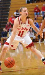 Senior Andrea Newbauer.