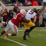 Redshirt freshman defensive tackle Ralphael Green collected Big Ten co-Freshman of the Week honors.