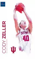The first 1,000 fans at Assembly Hall will receive this commemorative Cody Zeller poster on Tuesday night.