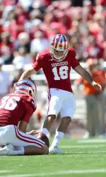 Kicker Mitch Ewald will be featured on this week's game program.