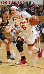 Redshirt sophomore Kaila Hulls