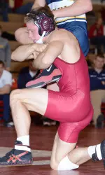 Ryan LeBlanc was one of five Hoosiers to go 3-0 on Saturday