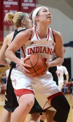 Tabitha Gerardot finished with 12 points and seven rebounds at Morehead State.