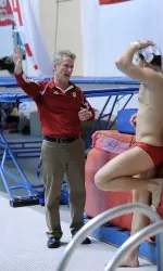 Dr. Jeff Huber is in the midst of his 24th season as head diving coach at IU. He will stay with the program through August 2013.