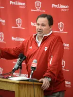 Kevin Wilson's Hoosiers open spring practice on Saturday, March 2.