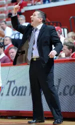 Indiana head coach Curt Miller.