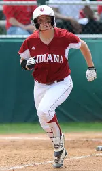 Meyer records a career-high 4-for-4 effort in game one