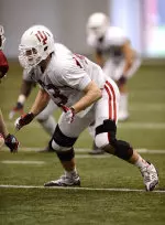 Defensive end Shawn Heffern was a three-time scout team player of the week last season.