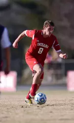 Junior Nikita Kotlov tallied a goal for the Hoosiers in a 1-1 tie with Saint Louis Saturday night.