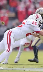 Junior defensive end Ryan Phillis has started the Hoosiers last 16 games.