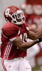 Wide receiver Ricky Jones is back on the field this spring after suffering a season-ending ankle injury in 2012.